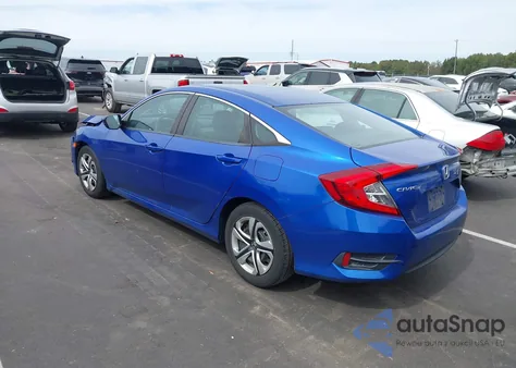2017 Honda Civic Lx z USA, uszkodzony, nr VIN 2HGFC2F54HH574044